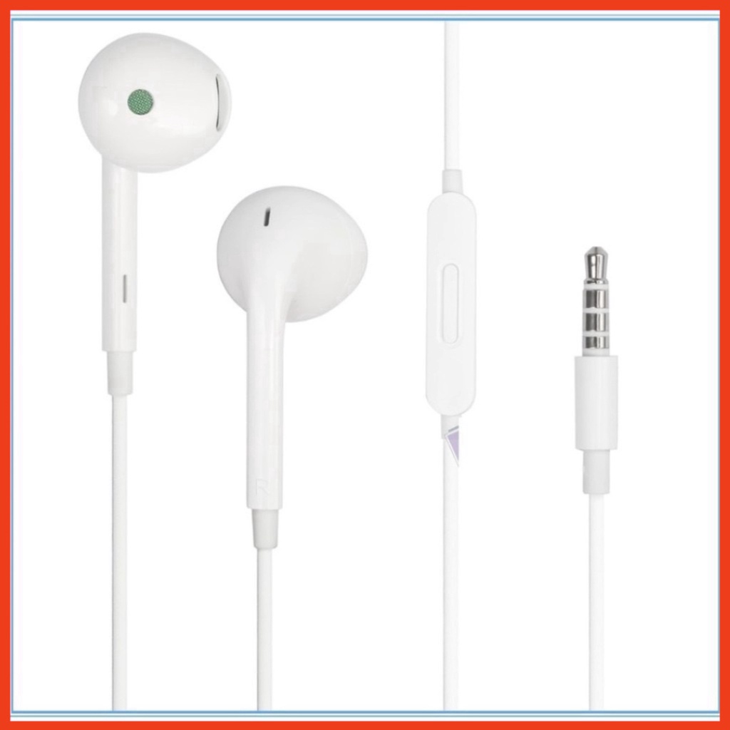 Tai Nghe Nhét Tai Oppo Màng Xanh , Nghe Hay, Êm, Bass Tốt. Jack Cắm 3.5mm