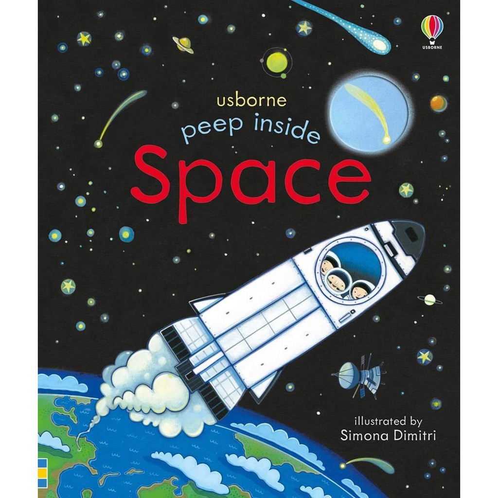 Sách - Anh: Peep Inside Space