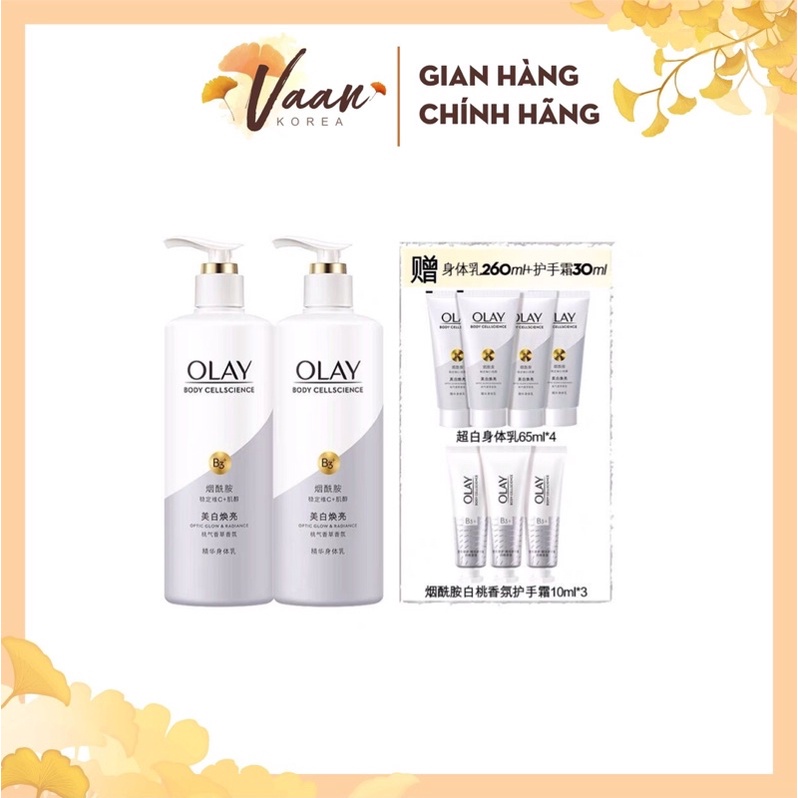 Dưỡng thể trắng da OLAY B3 + Vitamin C bản mới