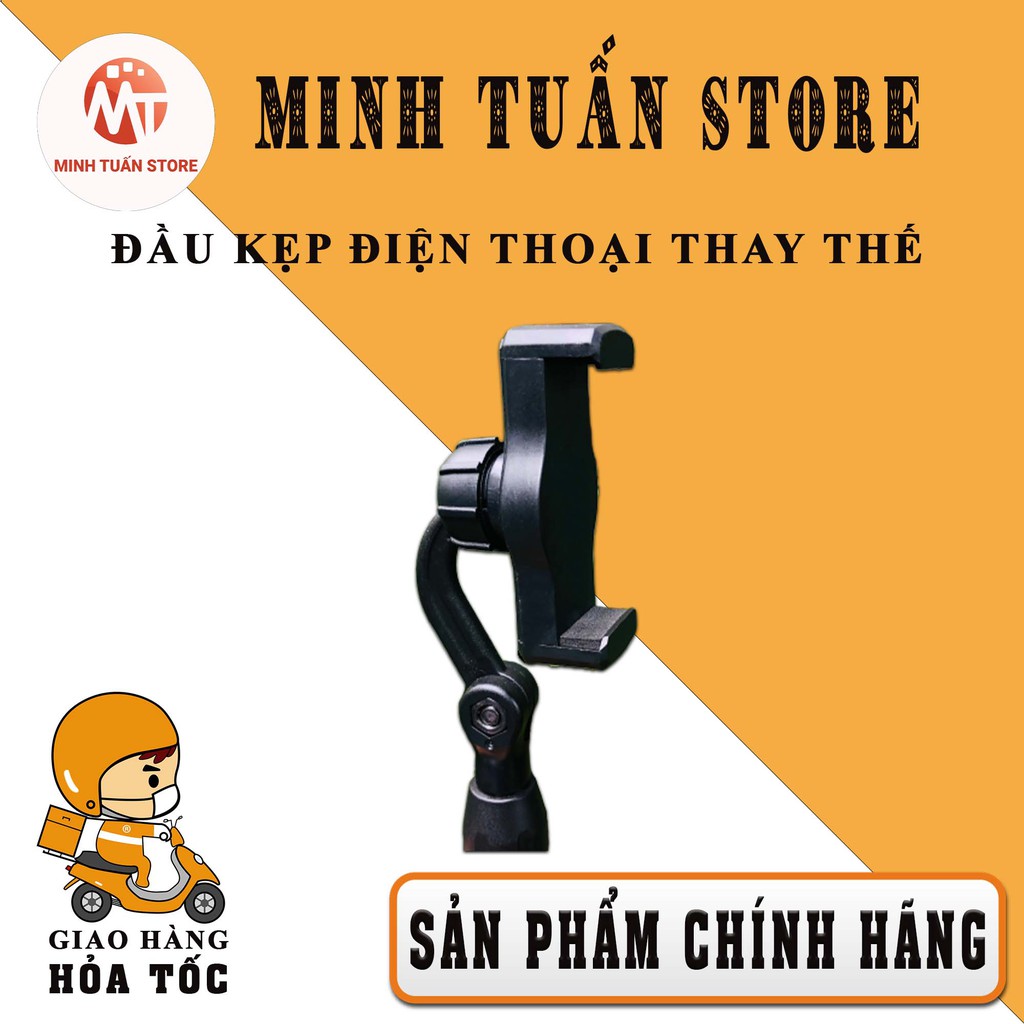 Đầu Kẹp Điện Thoại Thay thế Kẹp Đèn livestream/Gía Đỡ Để Bàn