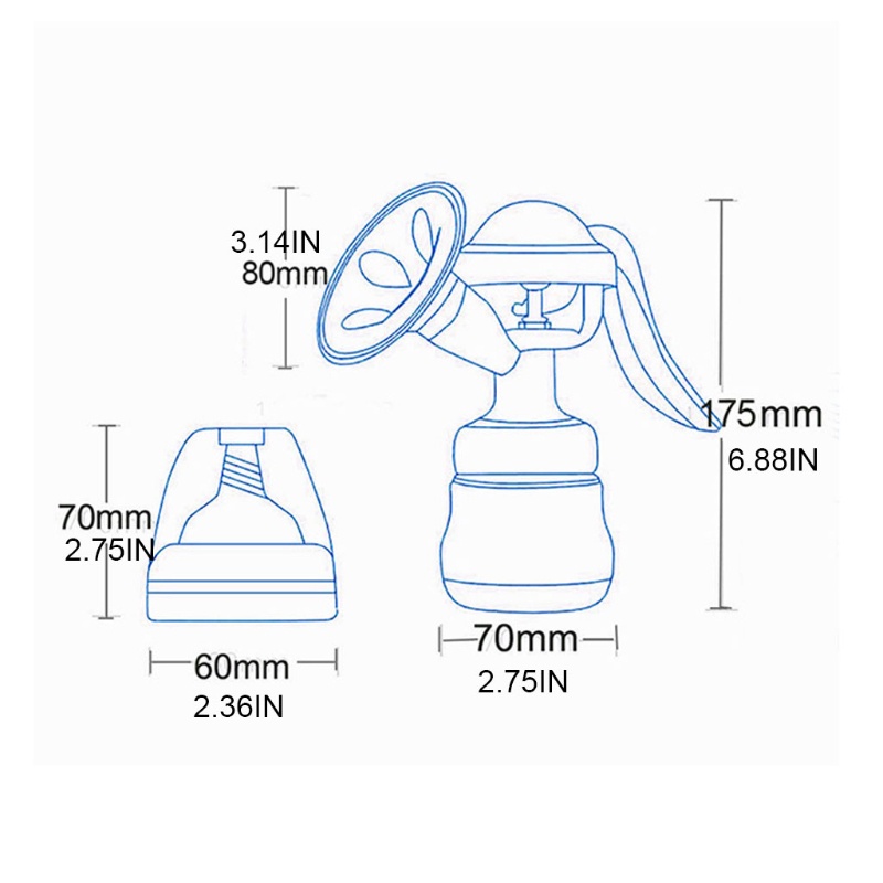 Dụng Cụ Hút Sữa Mẹ Bằng Silicone Tiện Dụng