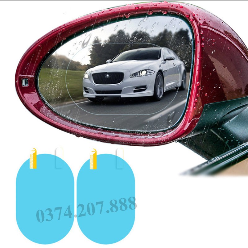 Combo miếng dán gương, dán kính ôtô (chống bám nước)