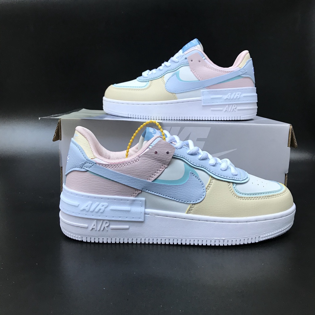 Giày Thể Thao Nam Nữ, Giày_Nike AF1 Air Force 1 Hàng Đẹp Full Box Bill + Lọ tẩy