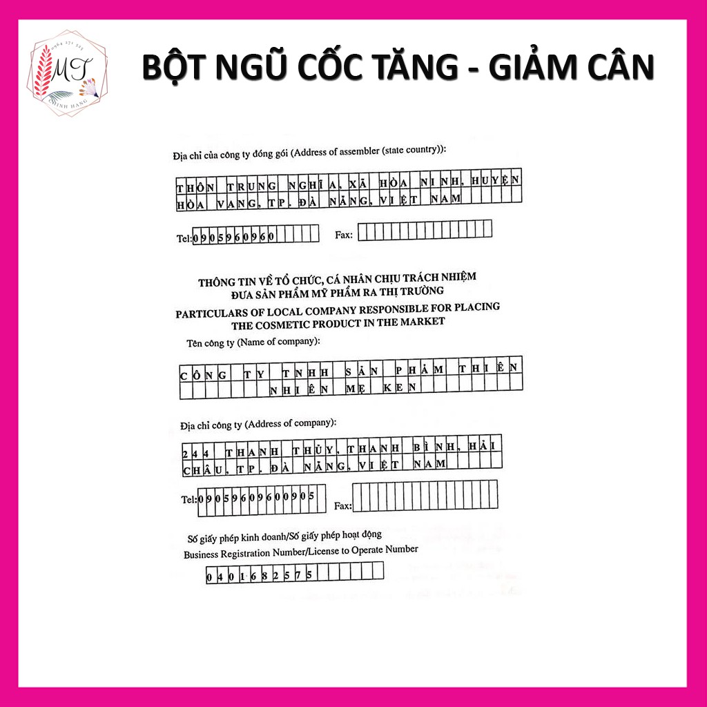 Bột Ngũ Cốc Dinh Dưỡng Mẹ Ken 1kg - Ngũ Cốc Tăng Cân, Giảm Cân, Lợi Sữa Cho Bà Bầu Hiệu Quả An Toàn