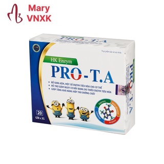(CHÍNH HÃNG) BỘT HỖ TRỢ TIÊU HÓA HK ENZYM PRO-T.A