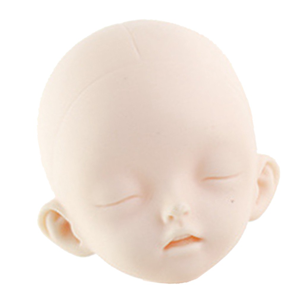 New Arrive 1/6 Jointed Female Doll Head Parts (No Makeup)for BJD Doll Accessories