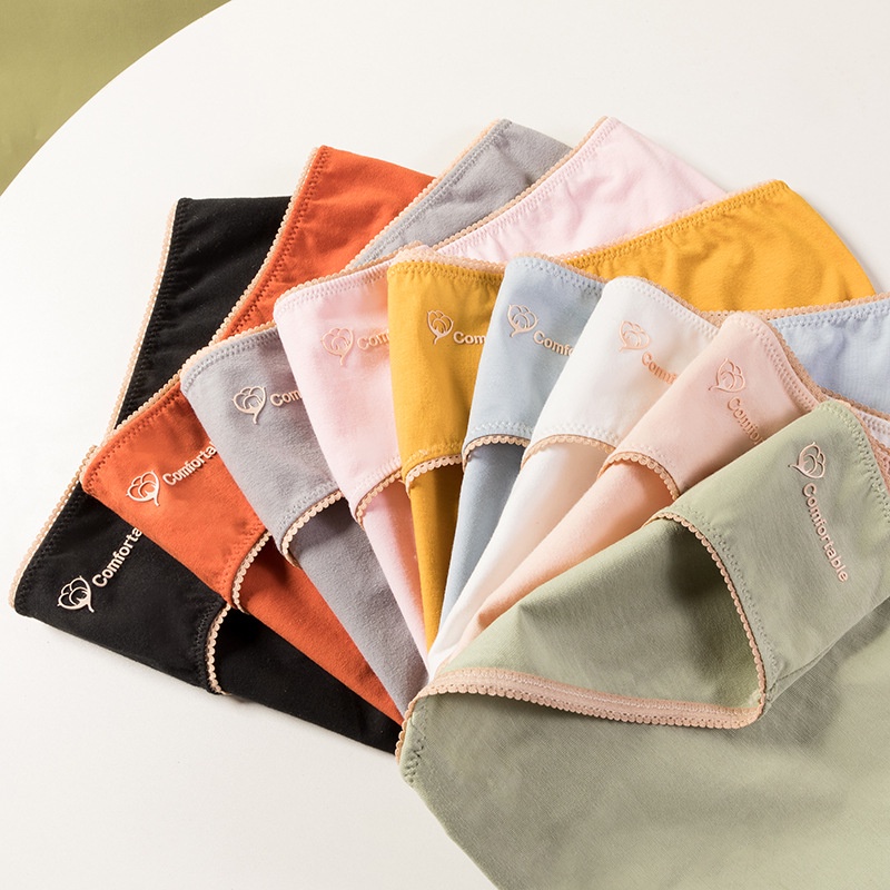 Quần lót nữ Eva Bra chất cotton ép không đường may mềm mịn thoáng khí kháng khuẩn (được chọn màu) - GB729