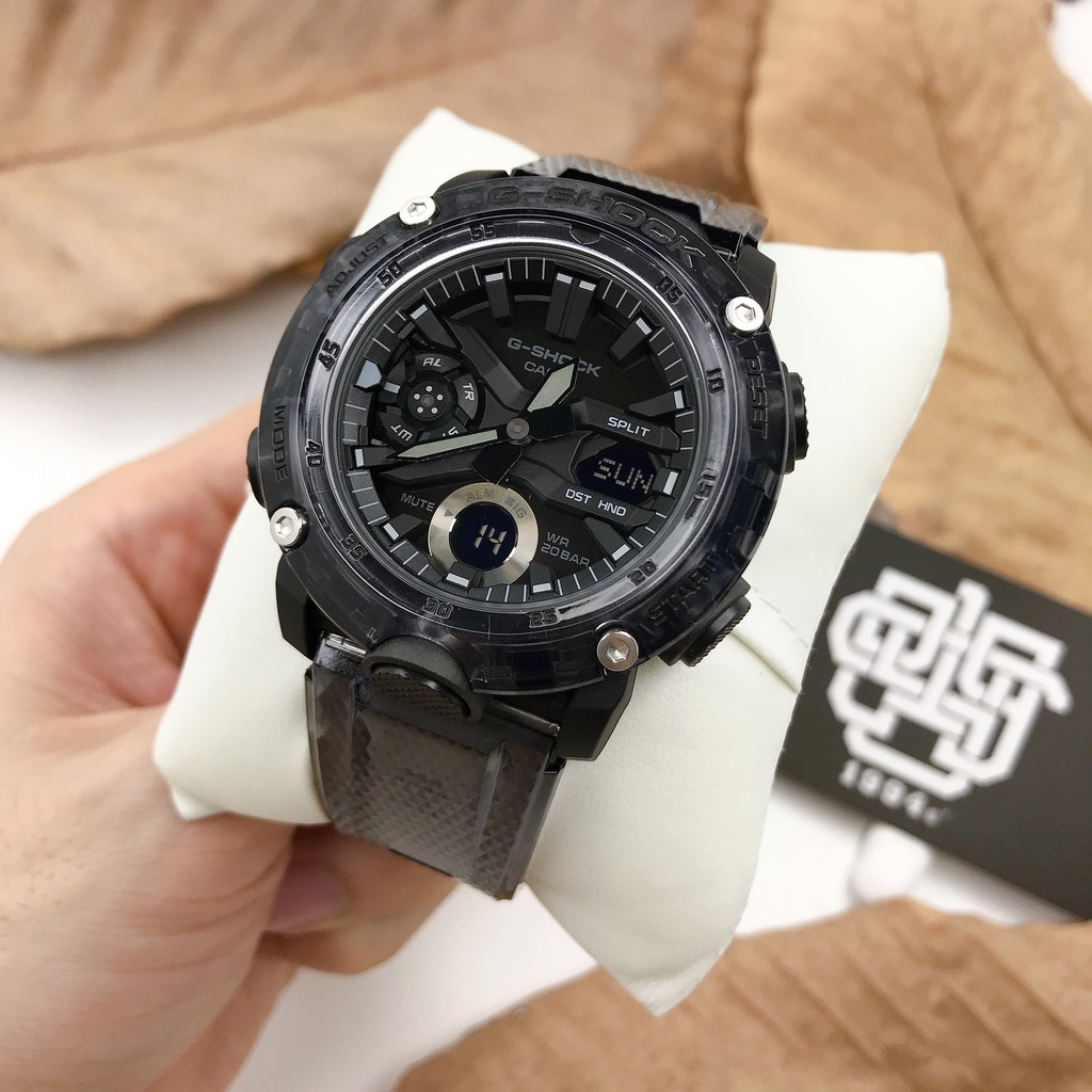 Đồng hồ nam Casio G-SHOCK GA-2000 / GA-2000SKE-8A chống va đập chính hãng