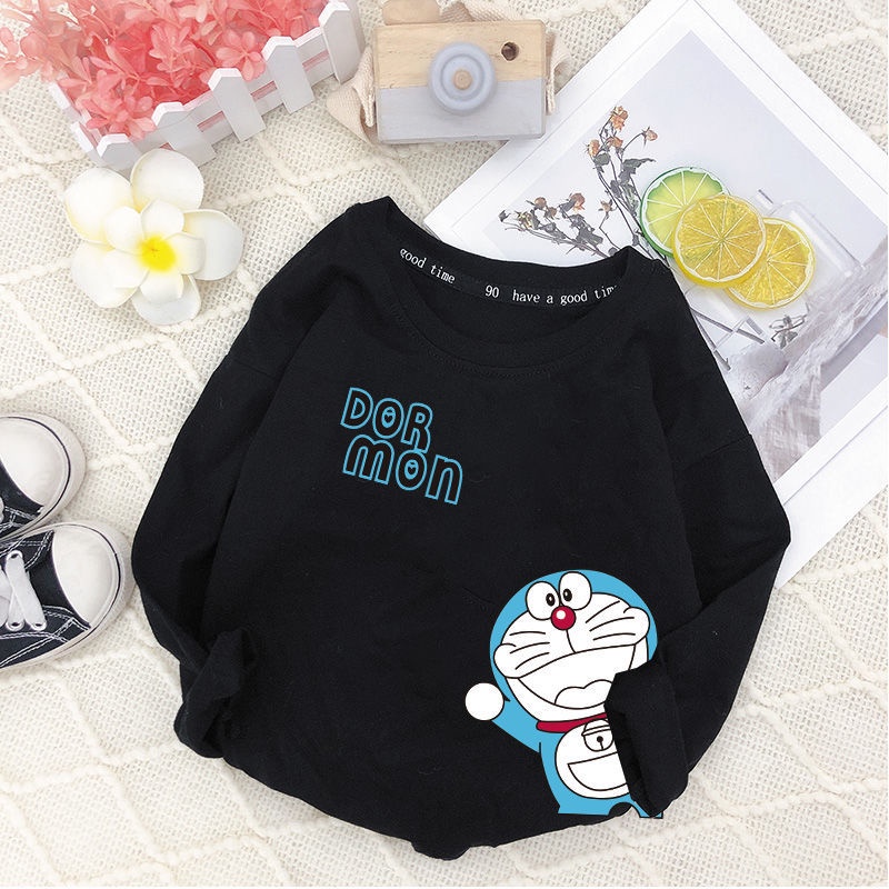 Áo Thun Cotton Tay Dài Mỏng Màu Trắng Hàng Mới Dành Cho Trẻ Em