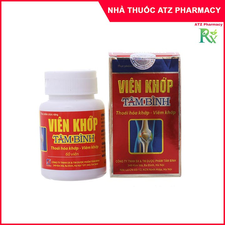 Viên Khớp Tâm Bình - Giảm Triệu Chứng Thoái Hóa Khớp & Viêm Khớp