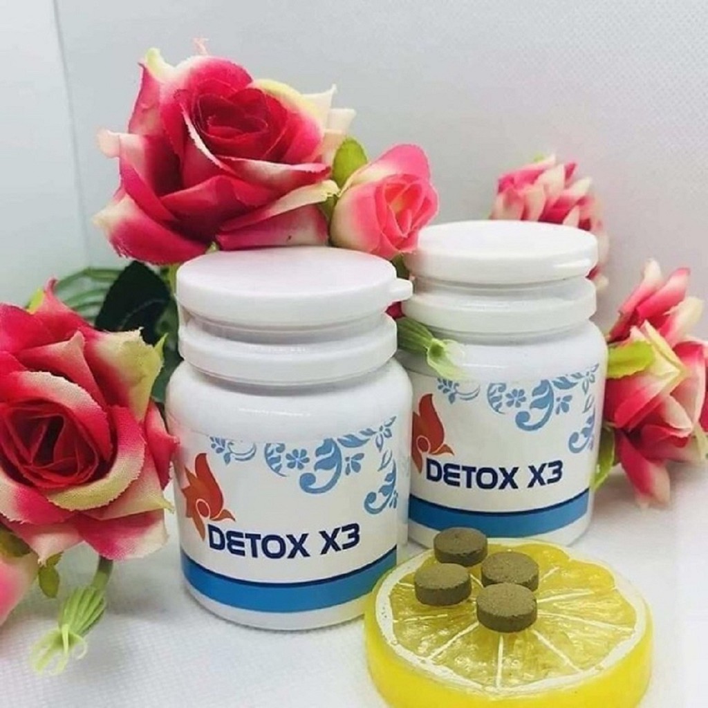 1 Hộp Detox X3 Giảm Béo bụng (60 viên)