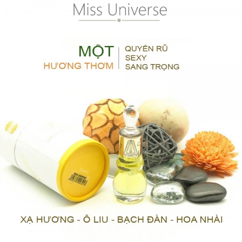 Nước hoa tinh dầu Dubai MISS UNIVERSE - AJMAL ANGEL CONCENTRATED PARFUMS