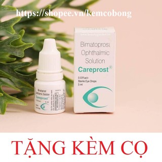 Dưỡng mi Ấn Độ Careprost Bimatoprost Ophthalmic Solution 5ml + Kèm cọ