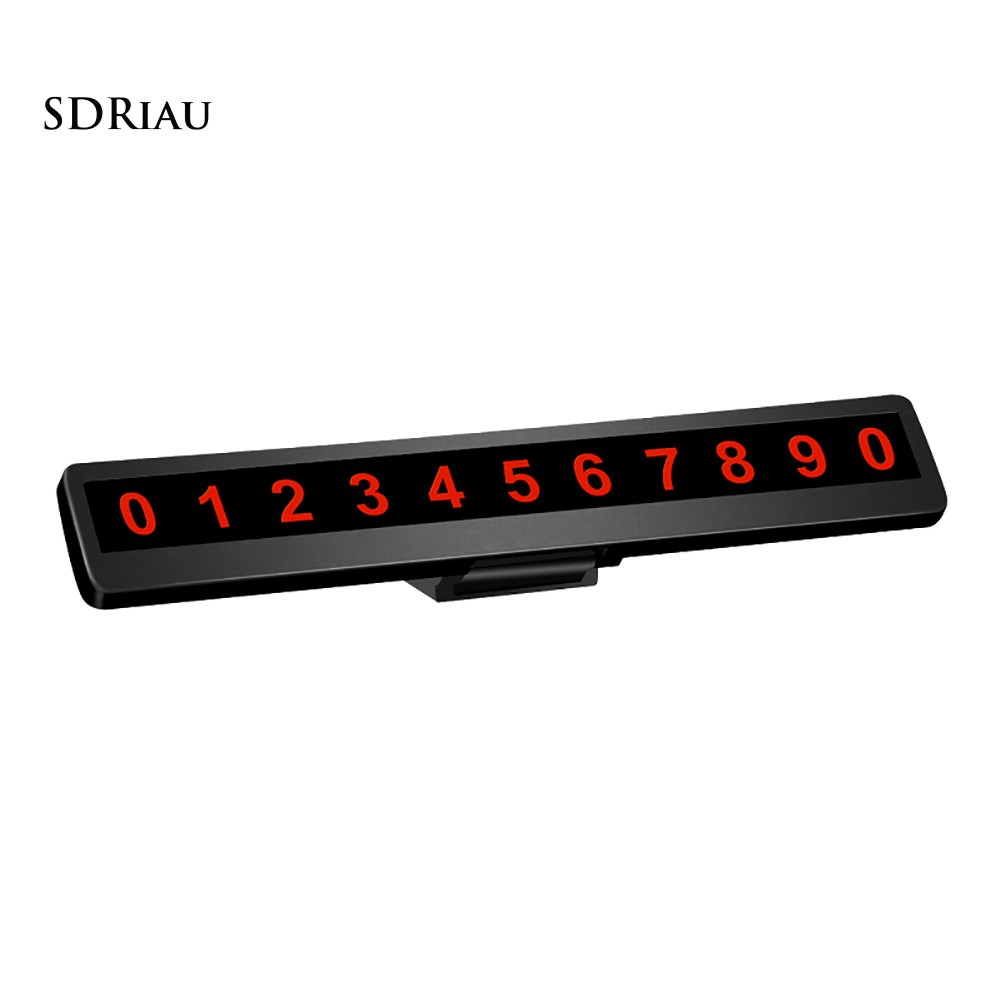 Bảng hiển thị số đậu xe phát sáng cho xe hơi