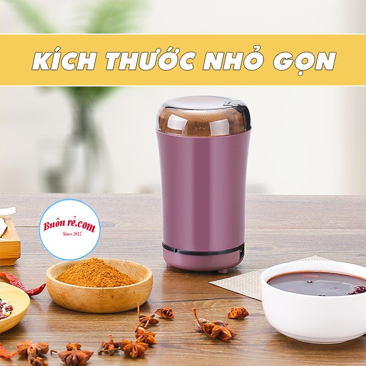 Máy xay hạt khô, các loại ngũ cốc , cà phê siêu nhuyễn đa năng - Máy xay hạt siêu tốc cầm tay mini 01496