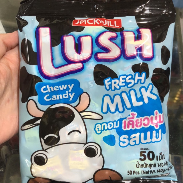 Kẹo Bò Sữa Lush Thái Lan Gói 130g (50 cái)