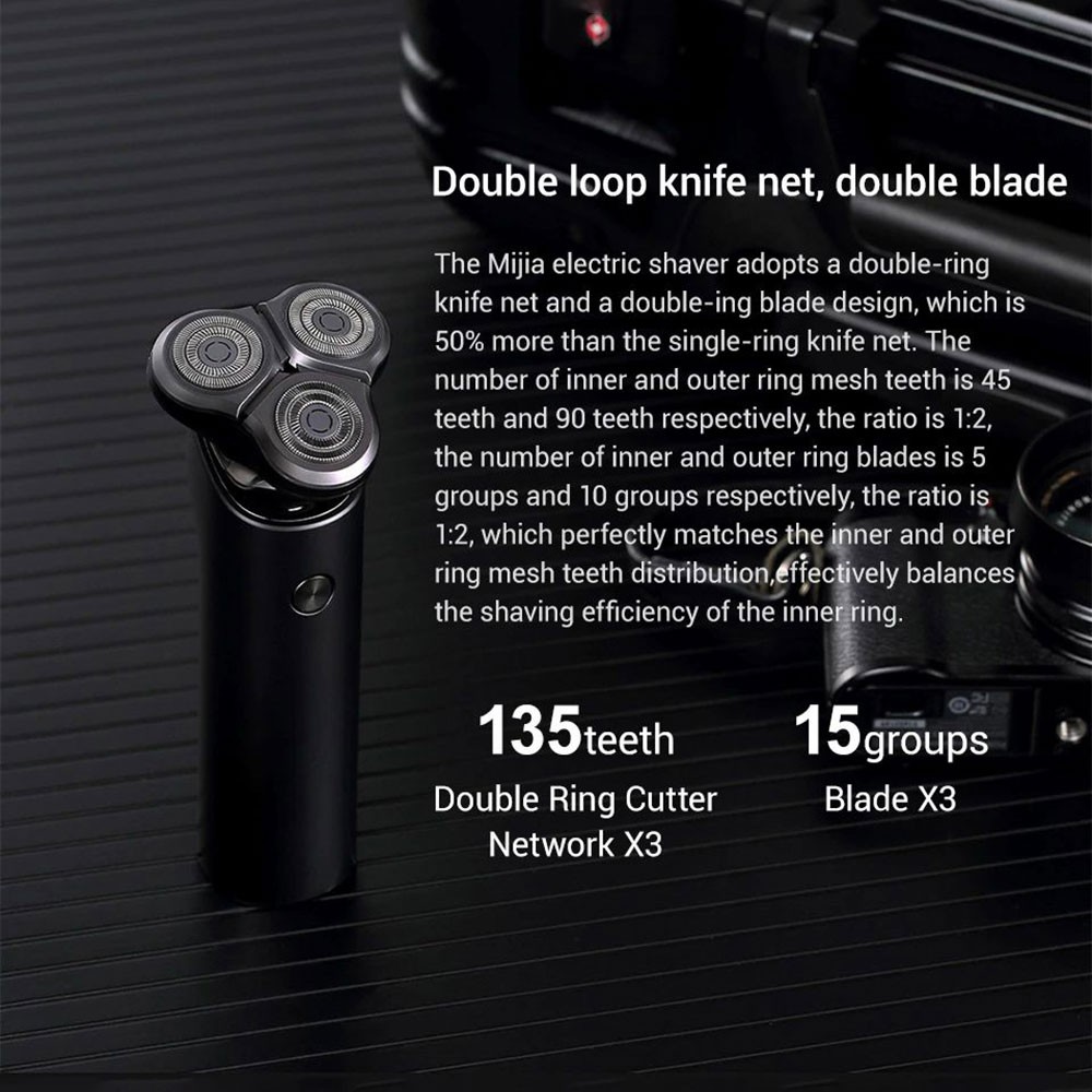 Máy cạo râu Xiaomi Mijia Electric Shaver S500 - Bảo hành 6 tháng - Shop Điện Máy Center