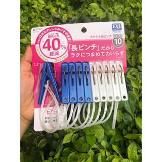 Set 10 kẹp quần áo có dây- jp243