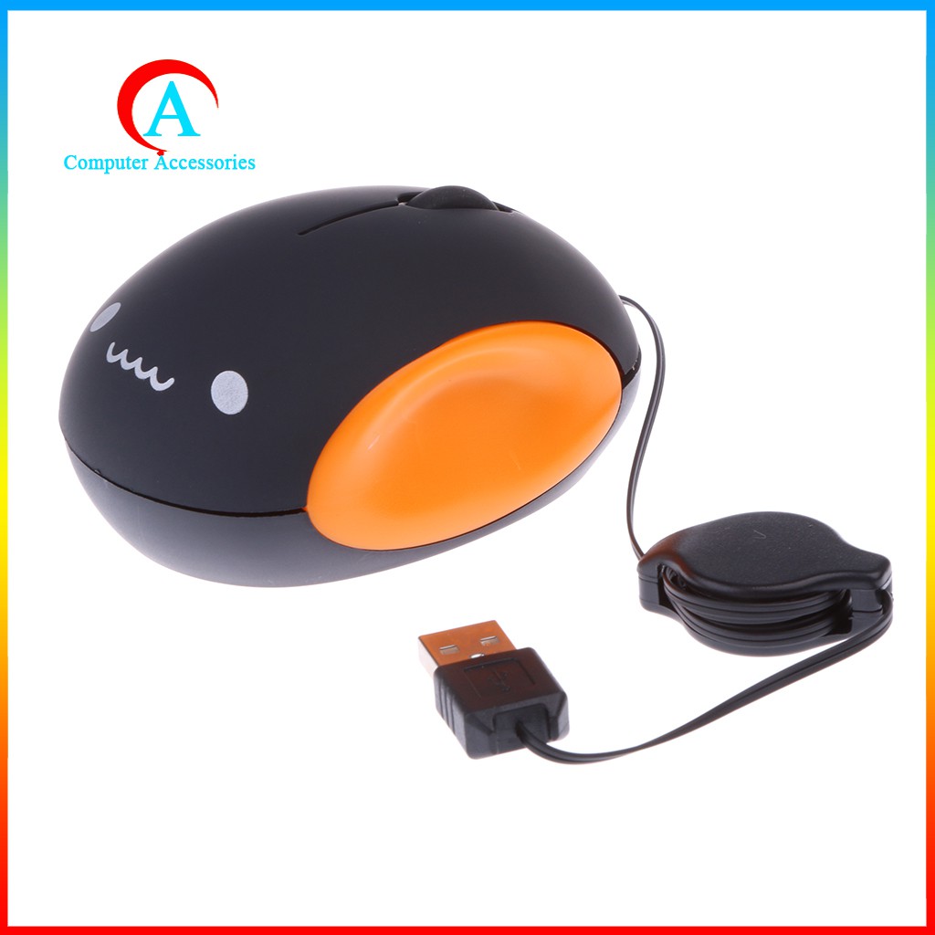 Chuột quang có dây rút cho PC/ Notebook