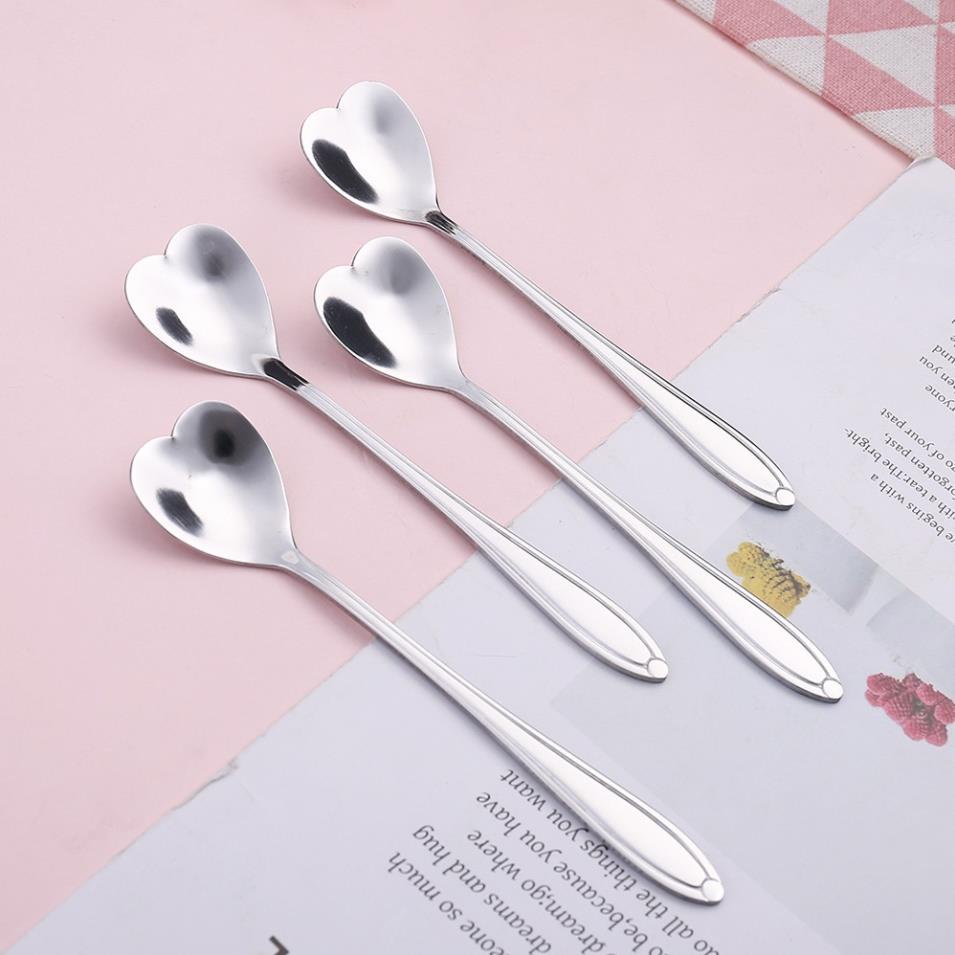 Muỗng cà phê inox hình trái tim sáng tạo Z13