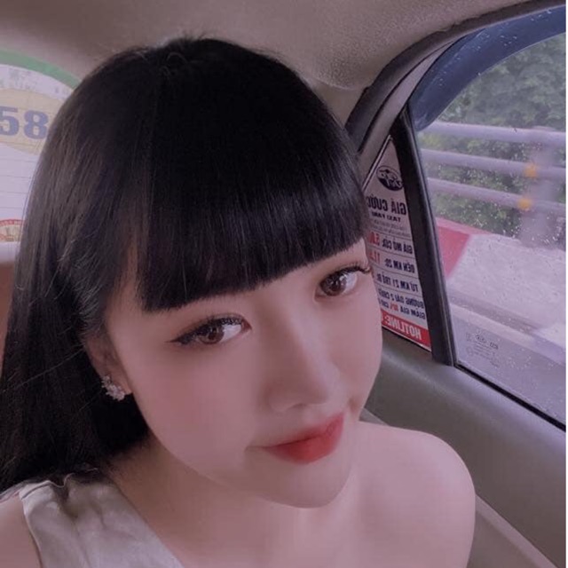 Mái thưa tóc thật + Tinh chất bưởi