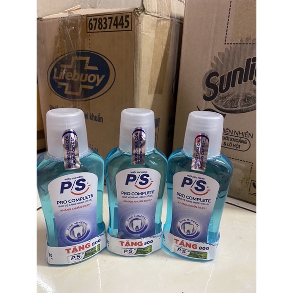Nước súc miệng P/S Pro Complete 300ml