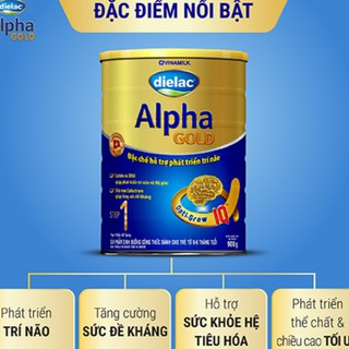 Sữa Dielac Alpha Gold 1 900g