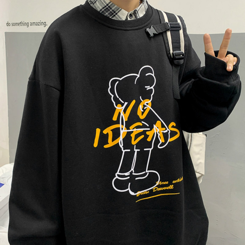 Áo Nỉ Nam Tay Dài Có Mũ Thời Trang Phong Cách Hàn Với 4 Màu Bắt Mắt | BigBuy360 - bigbuy360.vn