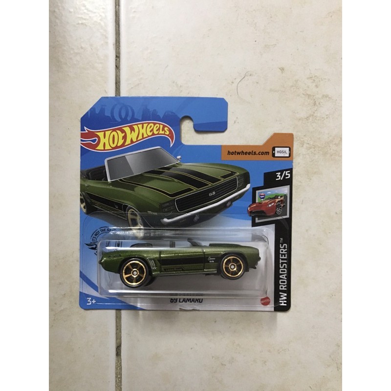 Hot Wheels 1/64 '69 Camaro.