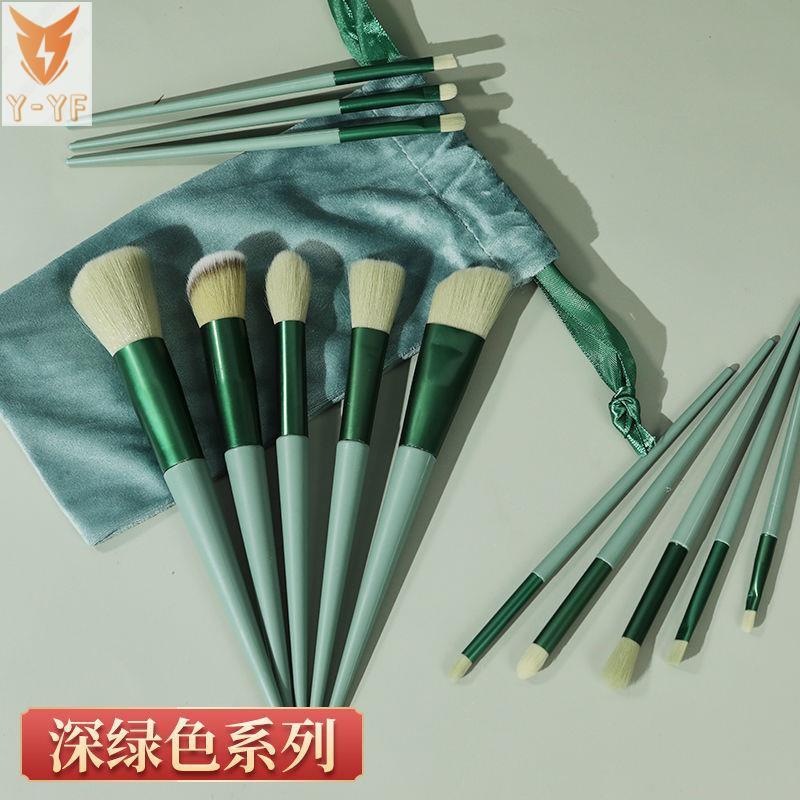 (Hàng Mới Về) Set 13 / 5 / 8 Cọ Trang Điểm Phấn Nền / Má Hồng Nhanh Khô Phù Hợp Bốn Mùa Cho Người Mới Bắt Đầu