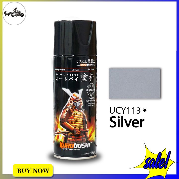 Sơn lót Samurai UCY113 màu bạc- Phân phối chính hãng