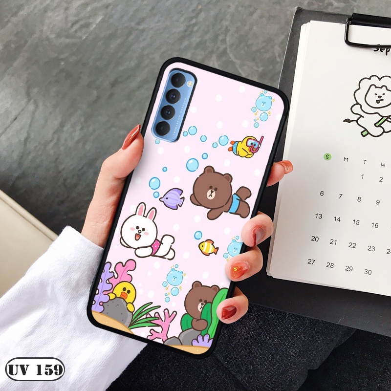 Ốp lưng nhám cho điện thoại OPPO RENO 4 PRO