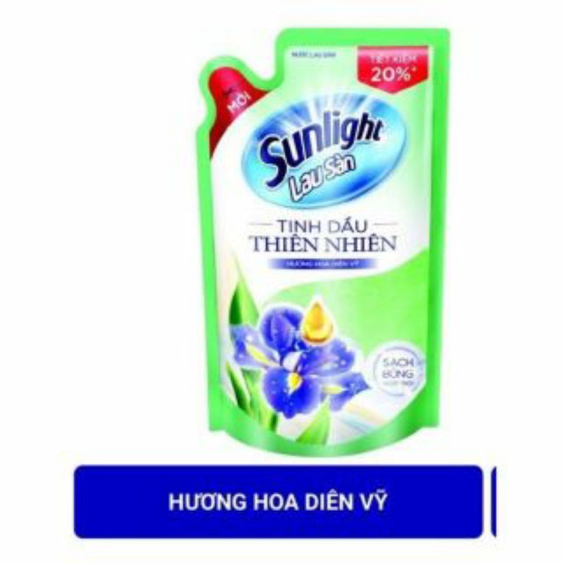 Nước Lau Sàn Sunlight Hương Hoa Diên Vỹ 550g