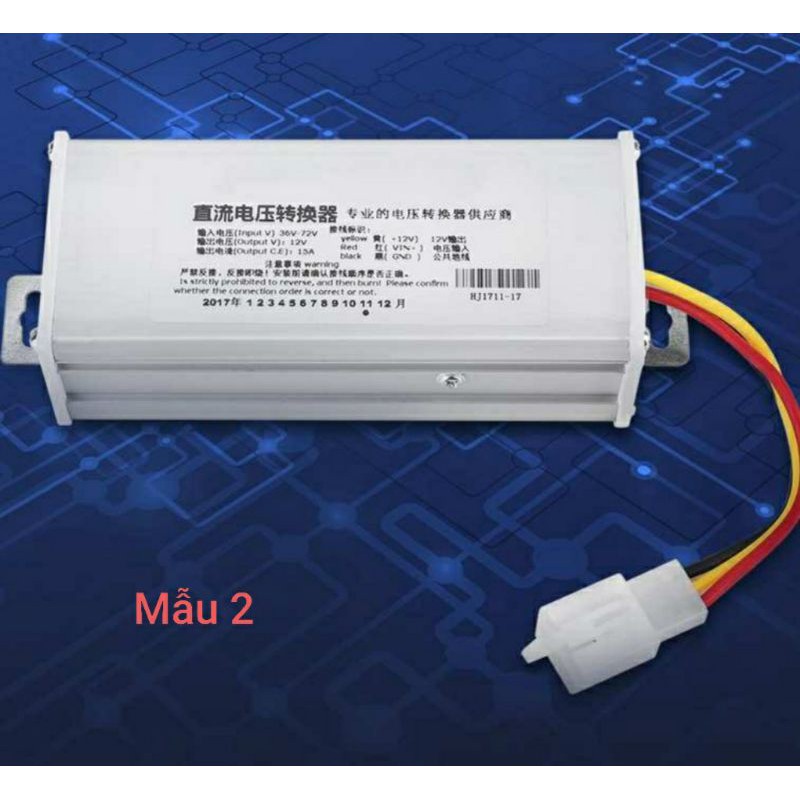 Bộ chuyển đổi nguồn từ 36V-72V sang 12V