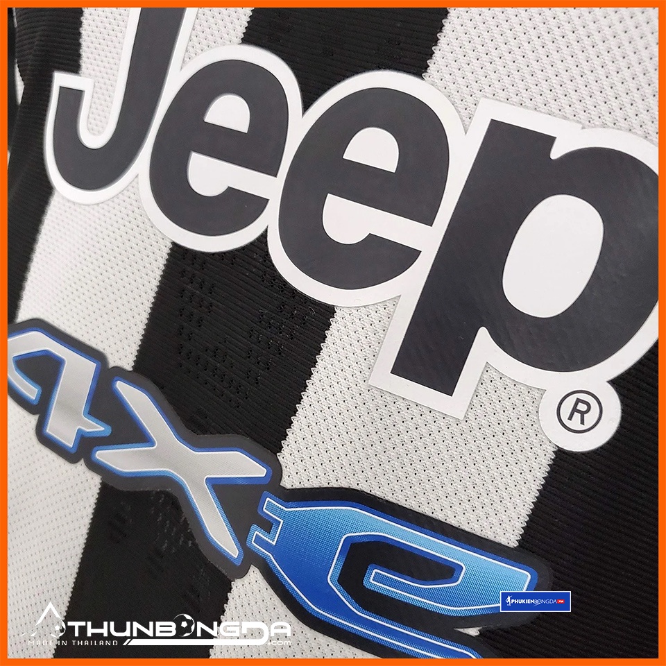 Áo Juventus sọc trắng đen sân nhà 2021/2022, 2021/22 bản PLAYER Body Slim Fit cao cấp