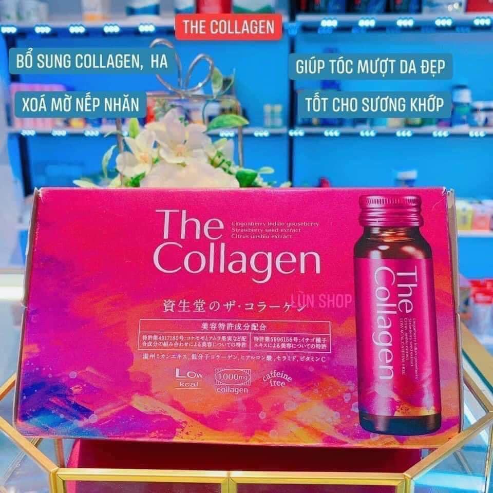 The Collagen Shiseido dạng chai nước uống Nhật Bản