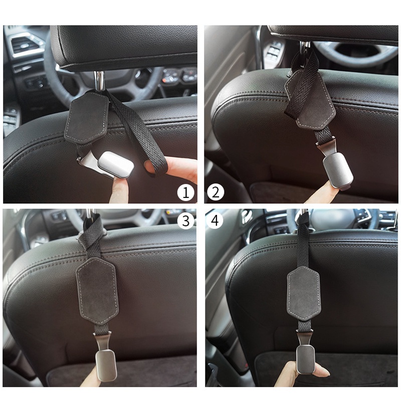 Móc Treo Đồ Ô Tô / Móc Treo Đồ Ghế Sau Ô Tô / Móc Treo Đồ Oto / Móc Treo Đồ Xe HơI / Móc Treo Đồ Gắn Lưng Ghế Xe Hơi Tiện Dụng