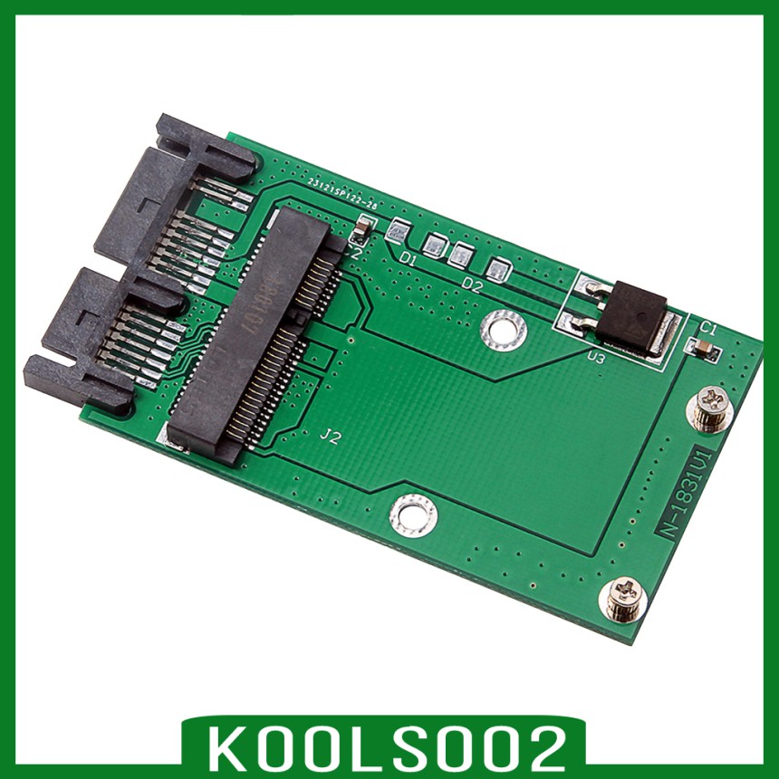 1Piece MSATA SSD to 1.8 inch Micro SATA 16Pin Adapter PCB Board | WebRaoVat - webraovat.net.vn