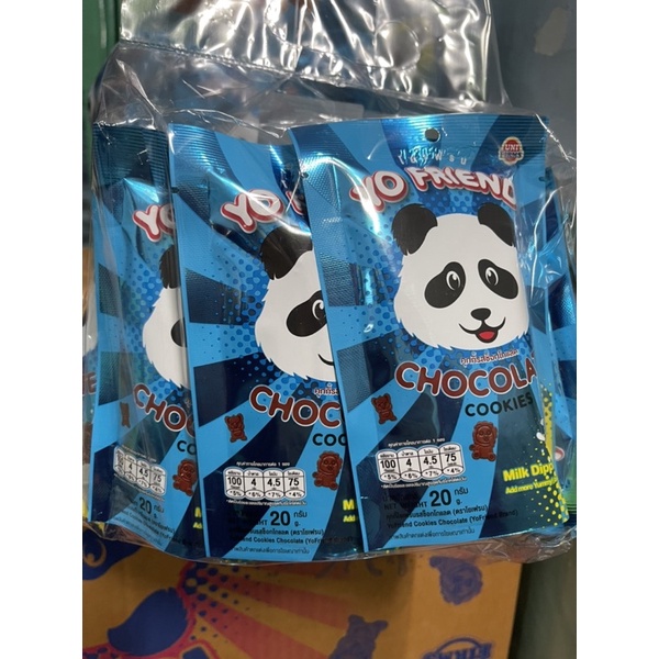 Bánh gấu nhân kem thái lan lốc 13 gói