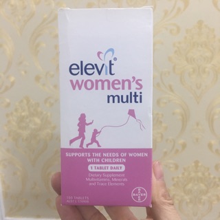 Elevit Women's Multi - VITAMIN TỔNG HỢP ELEVIT CHO PHỤ NỮ SAU KHI SINH 100 VIÊN