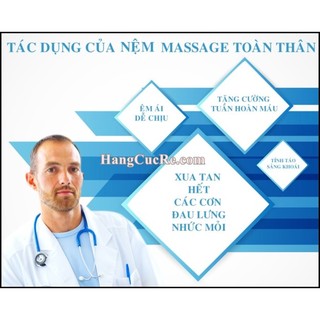 Nệm Massage toàn thân Lazybag LZ-332