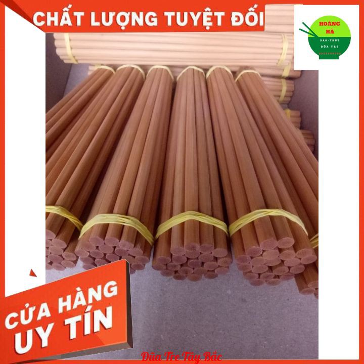 Đũa Tre Vót Tay Tây Bắc không hóa chất không nấm mốc1 bó 10 đôi.