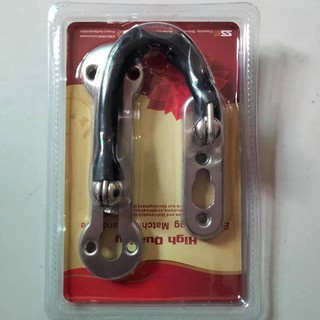 Chốt xích trống trộm, chốt hé cửa, chốt an toàn màu trắng