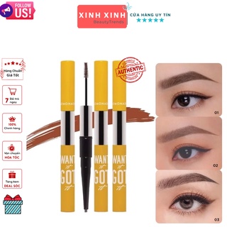 Chì kẻ mày 2 đầu Lemonade Want It Got It Dual Eyebrow 4g