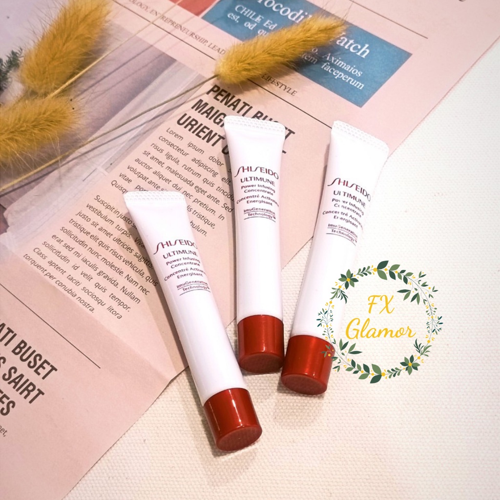 Tinh chất dưỡng da Shiseido - Dòng Ultimune power infusing concentrate 5ml