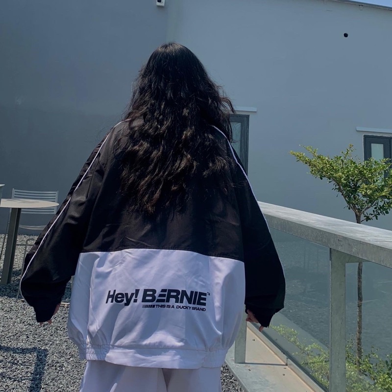 Áo khoác dù - Bernie Umbrella Jacket - Đen