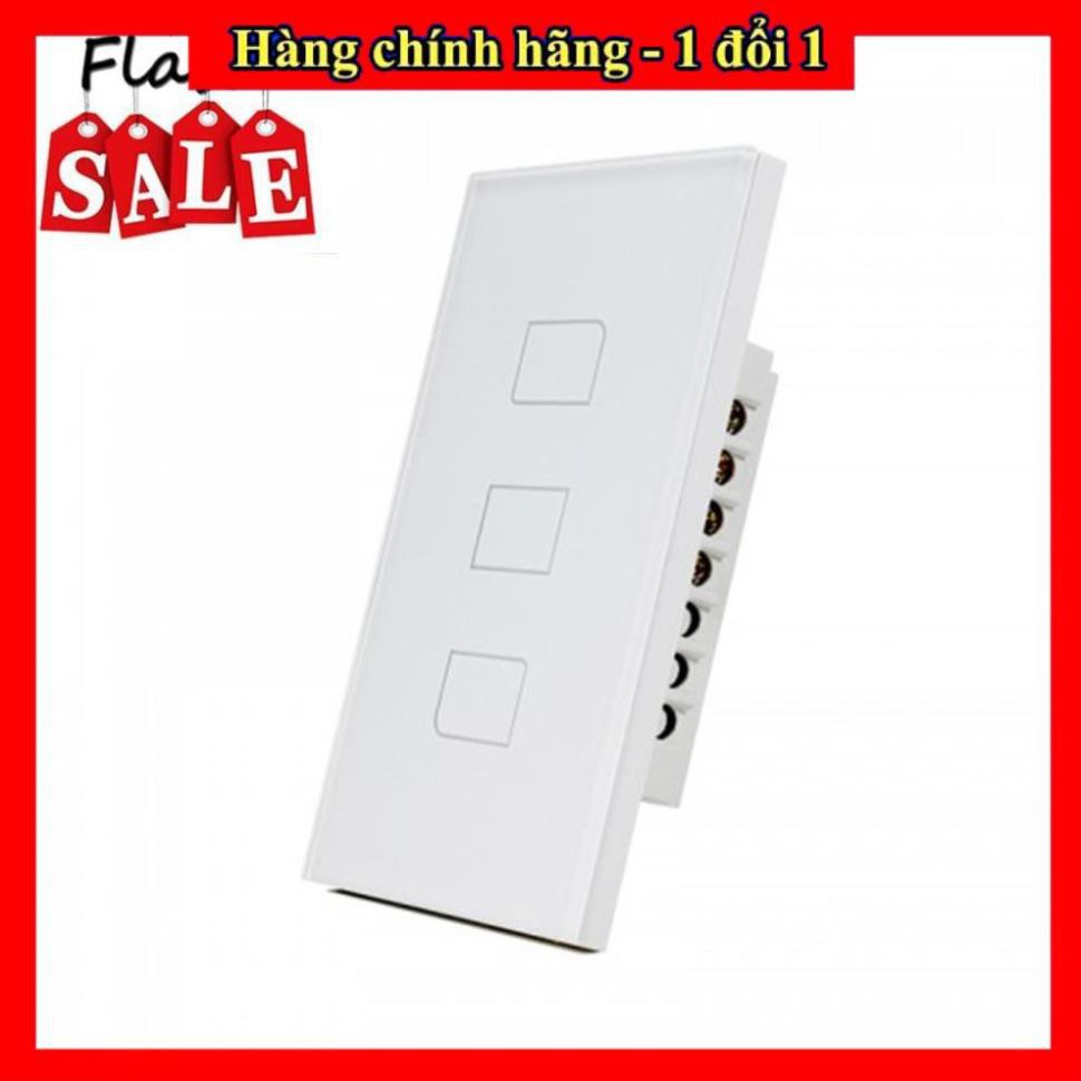 ✔️ [Top sale] -  Công tắc cảm ứng điều khiển từ xa Broadlink TC2 US mặt chữ nhật (3 Nút bấm) ✔️