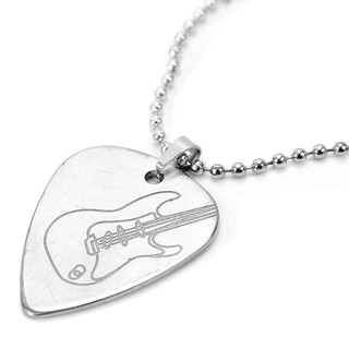 Vòng cổ Mặt Hình Gảy Đàn Guitar Điện Bằng Hợp Kim