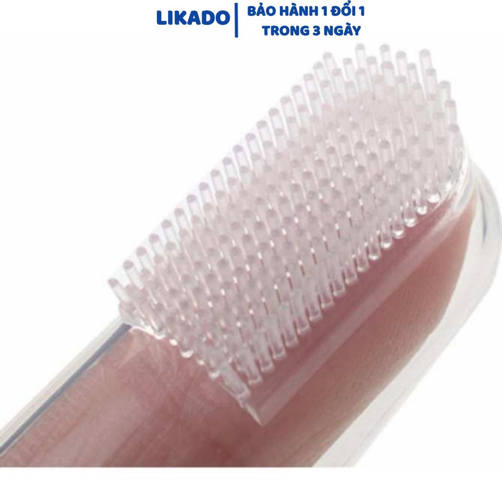 Rơ lưỡi/ bàn chải đánh răng silicon mềm cho bé UPASS(set 2 cái)