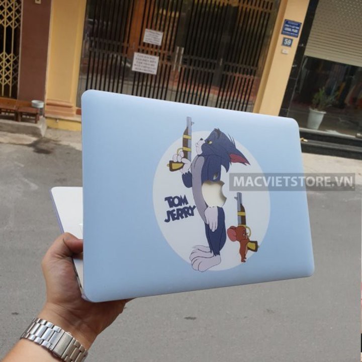 Ốp Macbook Hình Tom Và Jerry Đủ Dòng (Tặng Kèm Phủ Phím Và Set Nút Chống Bụi)